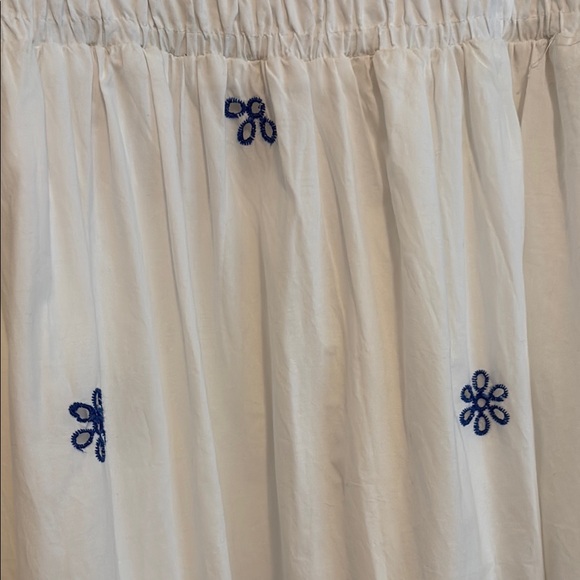 Anthropologie Somerset Dress, Eyelet, Blue and White, New with Tags - Picture 7 of 11
